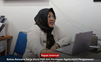 Rapat Internal P2H Bahas Rencana Kerja dan Persiapan Ngabuburit Pengawasan Ramadan