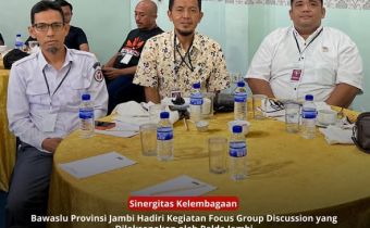 Bawaslu Hadiri FGD Polda Jambi Bahas Demokrasi dan Pilkada