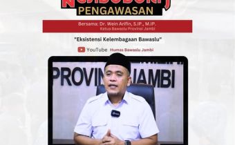 Melalui #NgabuburitPengawasan2026, Ketua Bawaslu Jambi Paparkan Tantangan Pemilu 2029