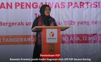 Bawaslu Provinsi Jambi Ikuti Kick Off Pendidikan Pengawas Partisipatif 2026, Perkuat Peran Masyarakat Menuju Pemilu 2029