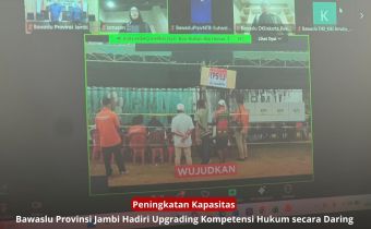 Bawaslu Provinsi Jambi Tingkatkan Kapasitas SDM melalui Upgrading Kompetensi Hukum untuk Perkuat Advokasi Kepemiluan