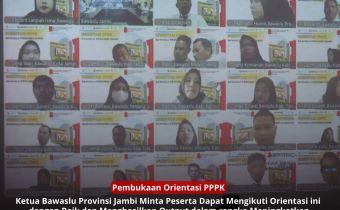 Perkuat Integritas dan Profesionalitas ASN, Bawaslu Provinsi Jambi Buka Orientasi PPPK Tahun 2026